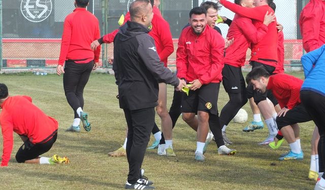 Eskişehirspor'un keyfi yerinde!