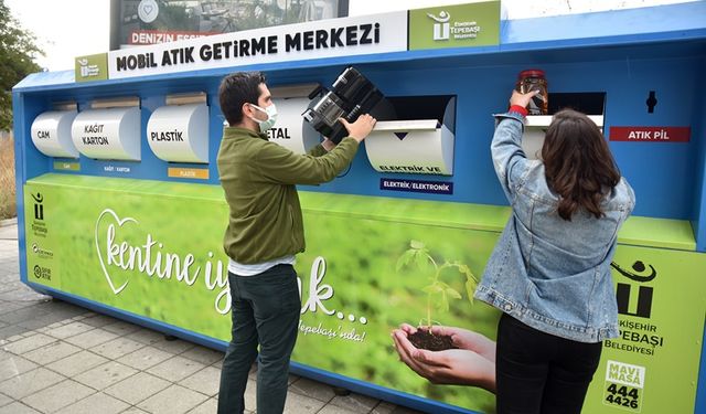 Eskişehir'de tonlarca atık kazanca dönüştü!