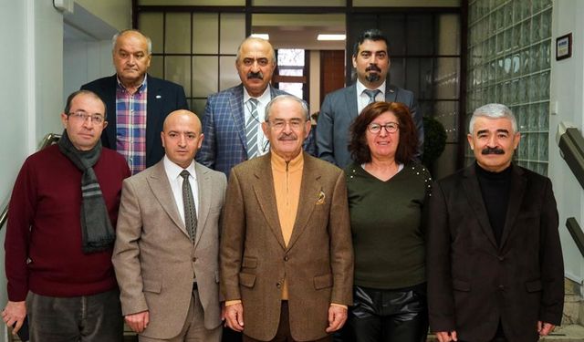 Hacı Bektaş Veli Vakfı'ndan Büyükerşen'e ziyaret