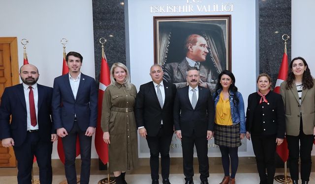 Şehrin sorunları Vali'ye aktarıldı