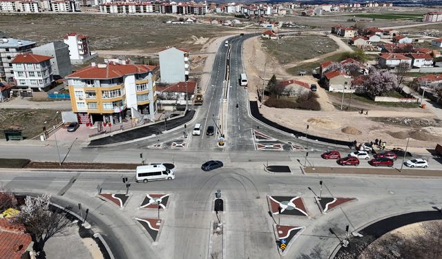 Eskişehir'deki o yol trafiğe açıldı!