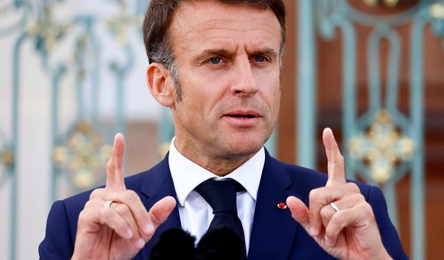 Macron: "Gazze'de savaş sona ermeli"