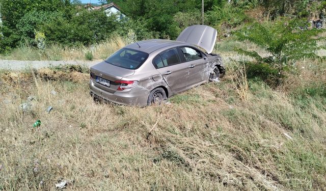 Bilecik'te trafik kazası: 1 yaralı