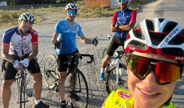 Tur bisikletçilerinden Eskişehir turu!