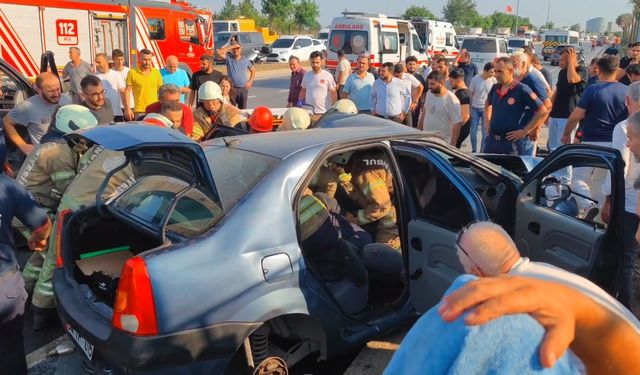 İstanbul'da feci kaza: 1'i ağır 7 yaralı