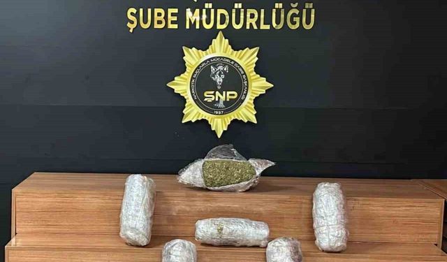 18 kilogram skunk ele geçirildi: 2 gözaltı