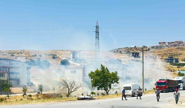 Balıkesir’de korkutan yangın