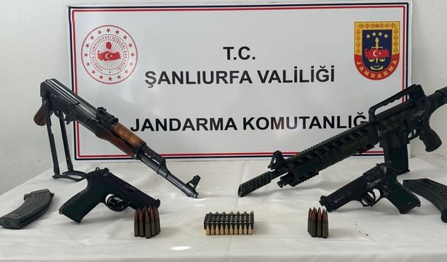 Şanlıurfa’da silah kaçakçılığı operasyonu!