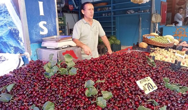 Az yağış ve don kiraz üretimini düşürdü