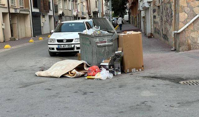 Eskişehir'e yakışmayan görüntü!