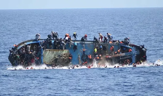 Göçmen teknesi alabora oldu!