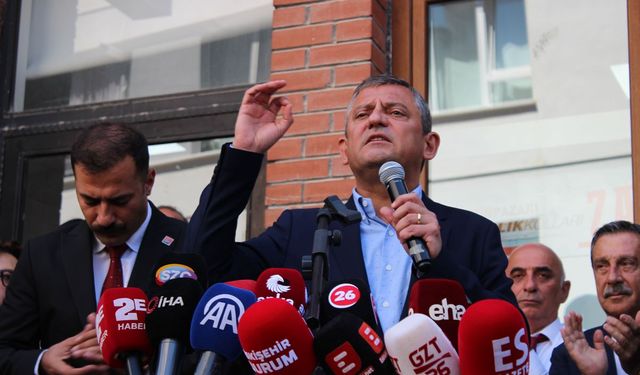 CHP Lideri Özgür Özel Eskişehir'de konuştu