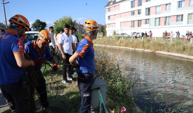 Eskişehir'de sulama kanalı faciası!