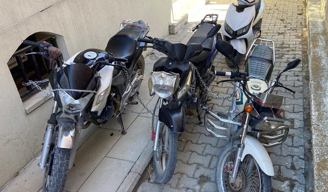 Eskişehir'de çalıntı motosiklet uygulaması!