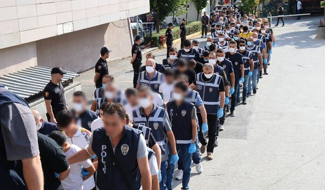 Eskişehir'de uyuşturucuya şok darbe! 100 kişi tutuklandı!