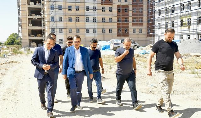 Eskişehir'de KYK yurdunun yapımı devam ediyor!