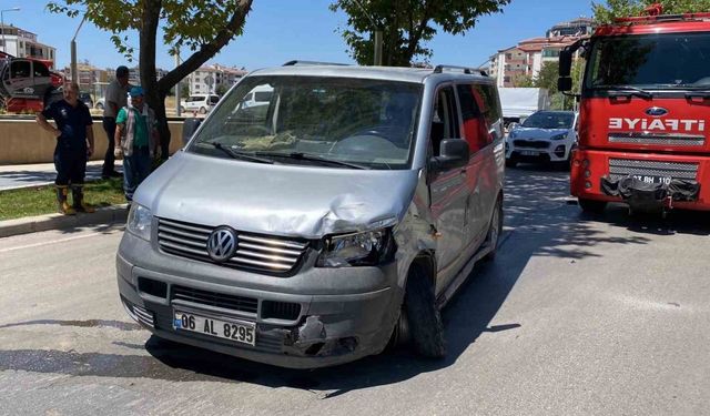 Elazığ’da trafik kazası: 2 yaralı