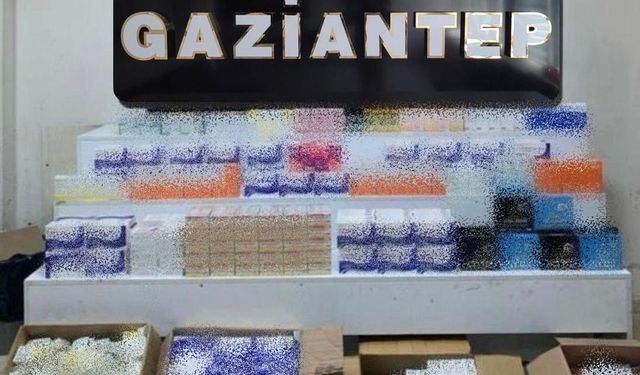 Gaziantep’te 192 bin 551 kaçak ilaç ele geçirildi