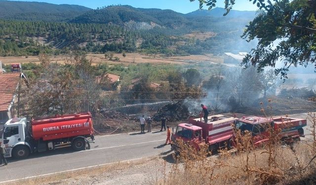 Kullanılmayan 2 ev küle döndü