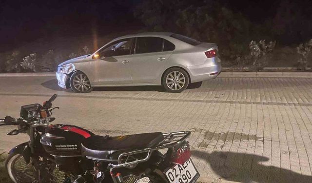 Manavgat’ta motosiklet kazası: 1 yaralı