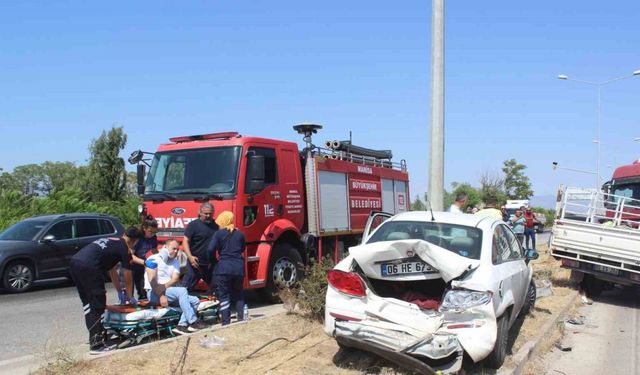 Manisa’da zincirleme kaza: 3 yaralı