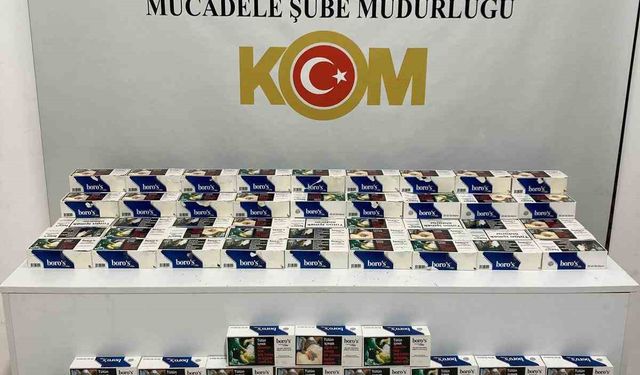 Samsun’da 20 bin makaron ele geçirildi