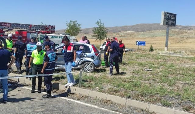 Trafik kazası: 1 ölü, 4 yaralı