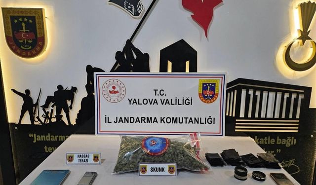 Yalova’da uyuşturucu operasyonu: 1 gözaltı