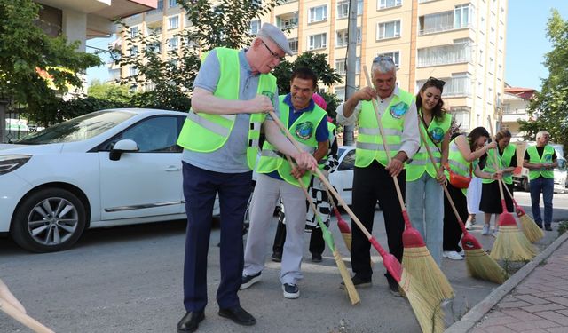 Eskişehir'deki o mahallede temizlik hareketi