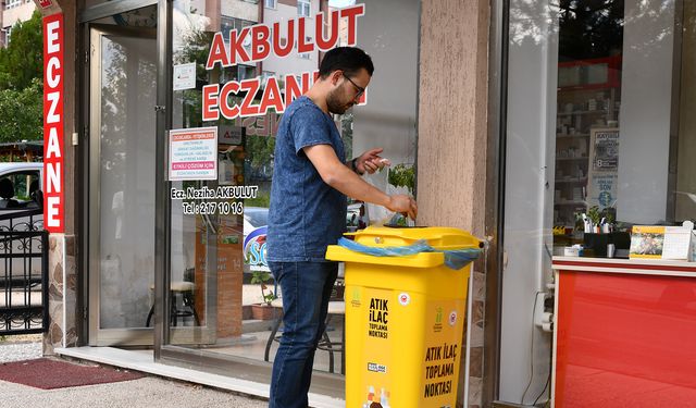 Atık ilaçlar imha ediliyor