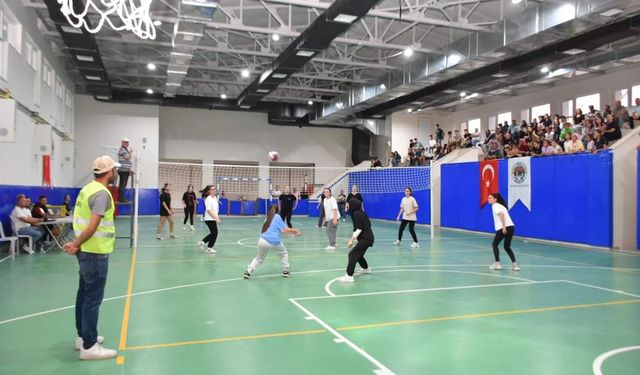 İnönü'de voleybol turnuvası!