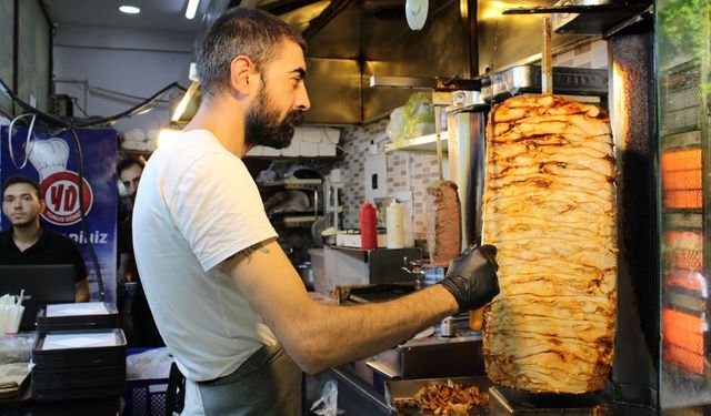 Döner satışlarında düşüş yaşanıyor