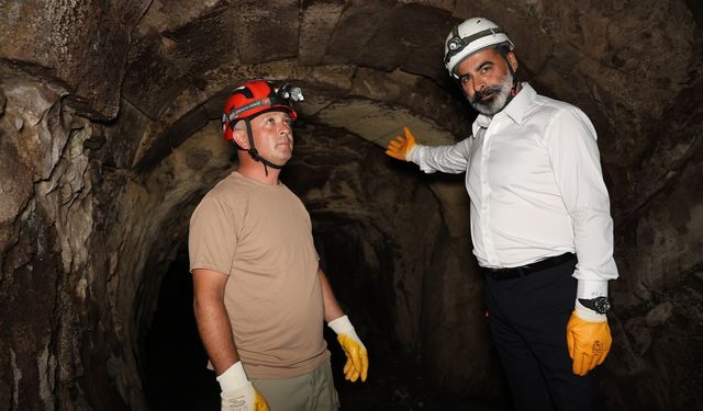 Osmanlı döneminde yapılan su tünelleri gün yüzüne çıkacak!