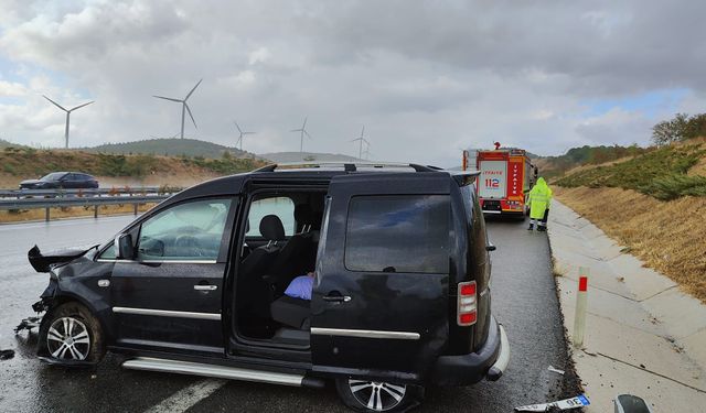 Susurluk'ta trafik kazası: 3 yaralı