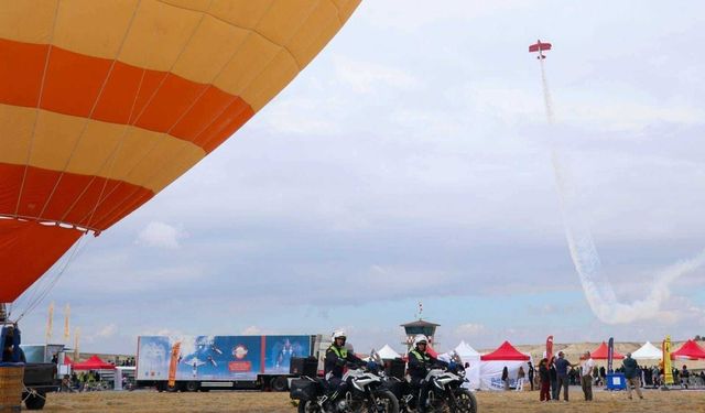 Eskişehir'de jandarma o gösteride görev aldı!