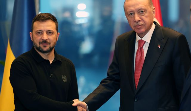 Erdoğan, Ukrayna Devlet Başkanı Zelenskiy’le görüştü