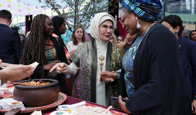 Emine Erdoğan, Afrika kıtasının lezzetlerini New York'a taşıdı!