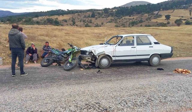 Çorum'da meydana gelen trafik kazasında, 1 ölü