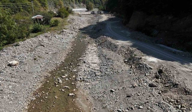 Düzce’de kuraklık su kaynaklarını etkiledi