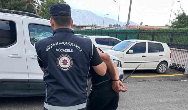 Erzincan’da 5 düzensiz göçmen yakalandı