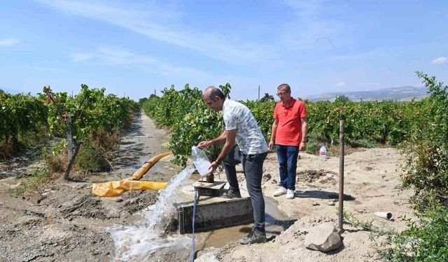 Manisa’da 50 yıllık su sorunu çözüldü