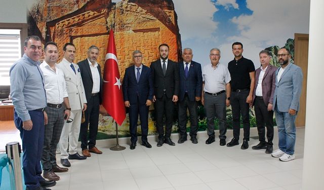 MÜSİAD'tan hayırlı olsun ziyareti