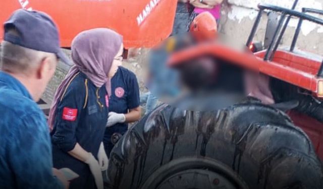 Eskişehir'de feci olay: 10 yaşındaki çocuk traktör tekerine sıkıştı!