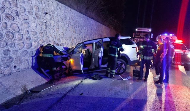 Tekirdağ'da feci kaza: 2 doktor hayatını kaybetti