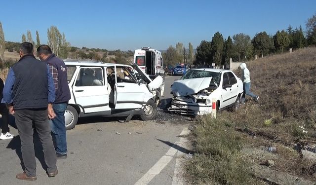 Tavşanlı'da trafik kazası: 4 yaralı