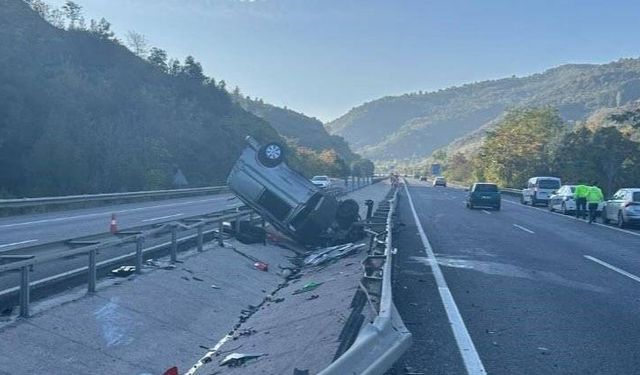 Bozüyük Eskişehir Yolu'nda trafik kazası