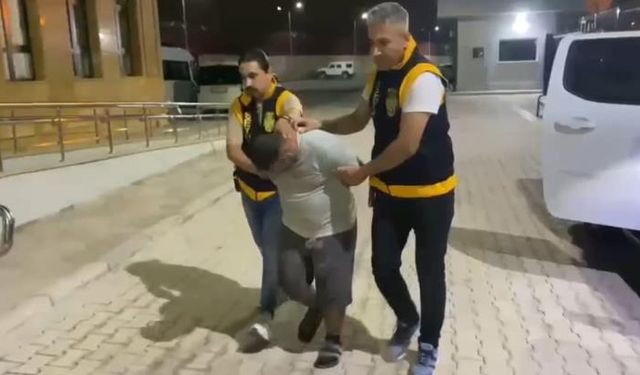 1 kilo 992 gram esrar ele geçirdi