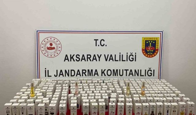 Jandarmadan kaçak parfüm operasyonu: 2 gözaltı