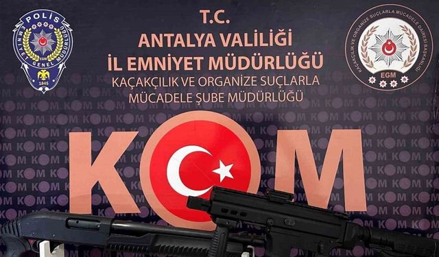 Kaçak silah operasyonu: 1 kişi tutuklandı