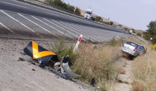 Konya’da trafik kazası: 2 yaralı